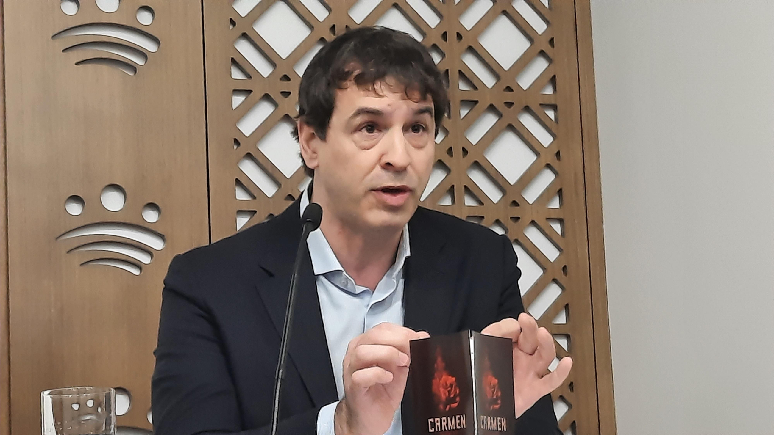El director de l'Oficina d'Arts Escèniques de Badajoz, David Sánchez Pérez-Castejón