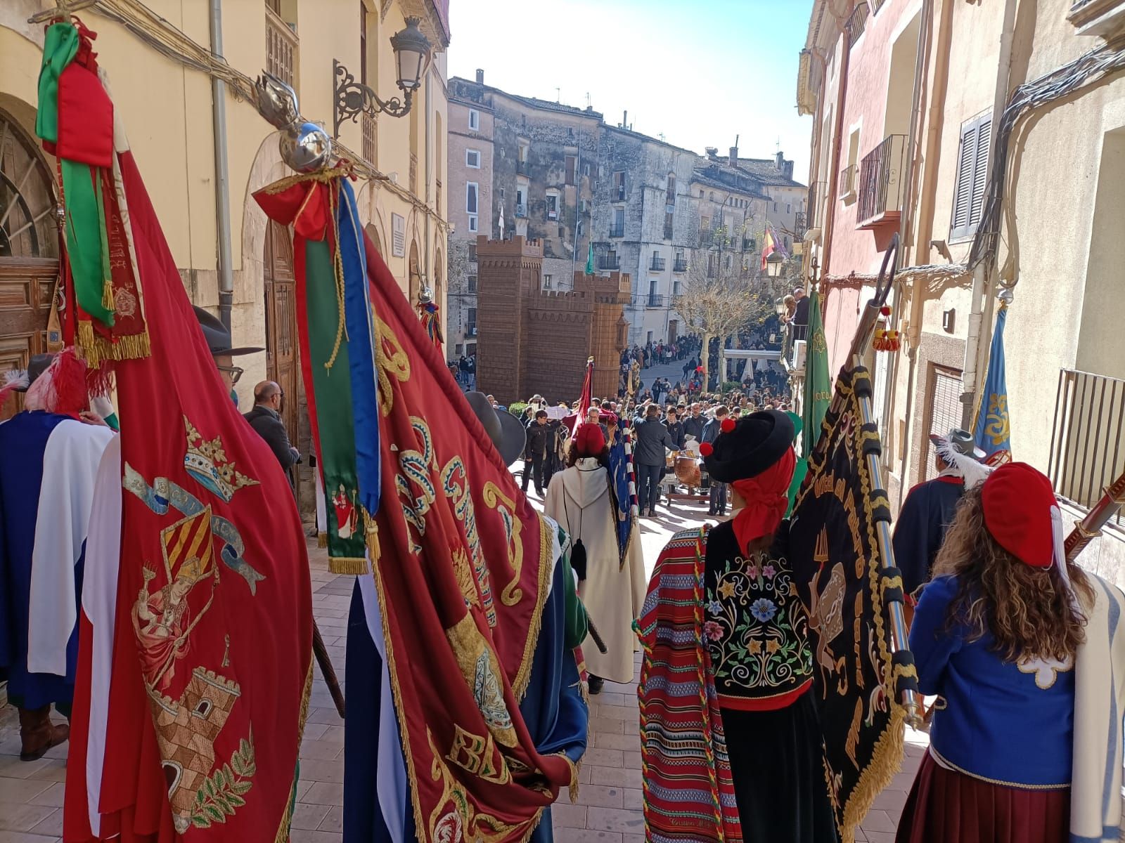 Les filades de Bocairent recorreran els carrers de la població este dissabte en l'entrada