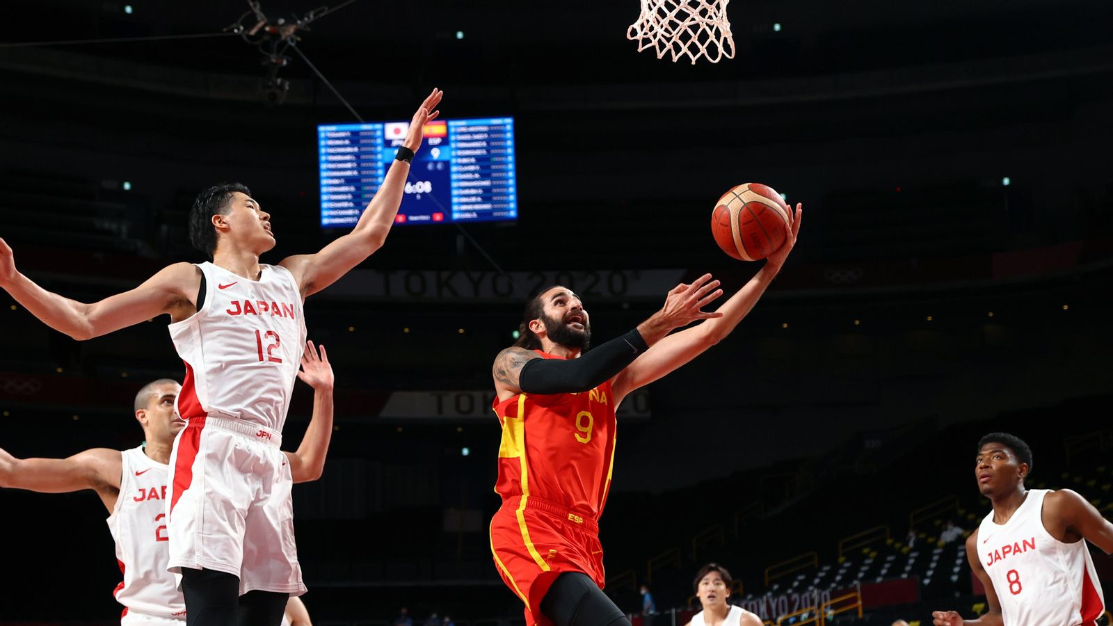 Ricky Rubio ha liderat l'equip deixant mostra de la seua qualitat sobre la pista