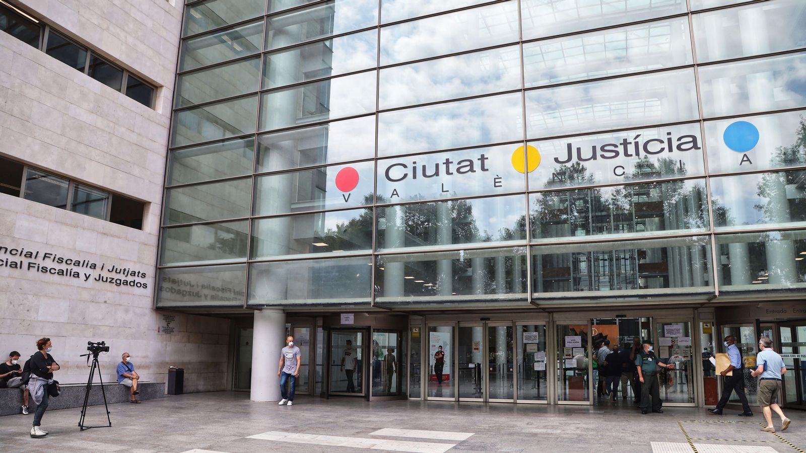 Edifici de la Ciutat de la Justícia de València, en una imatge d'arxiu