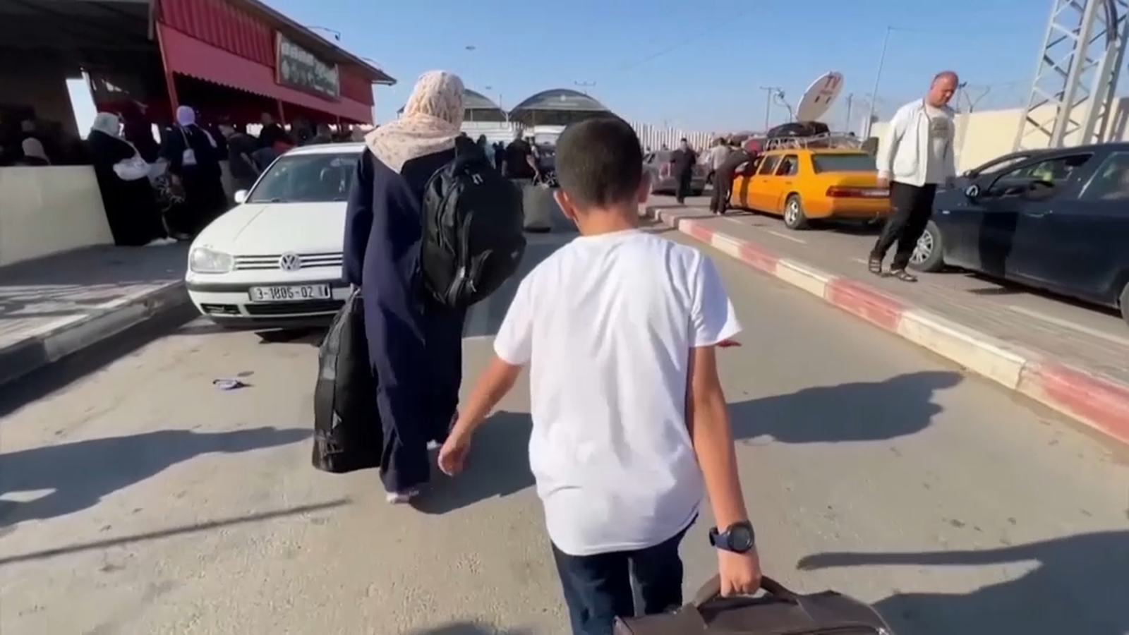 A l'espera d'un corredor humanitari al sud de Gaza