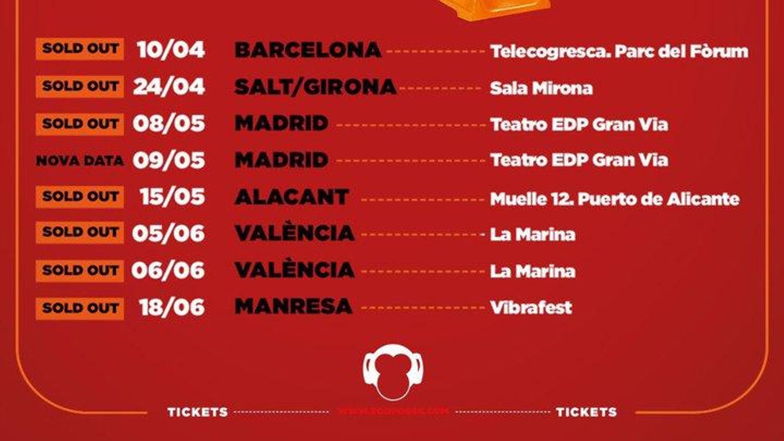 Gira Llepolies, de Zoo
