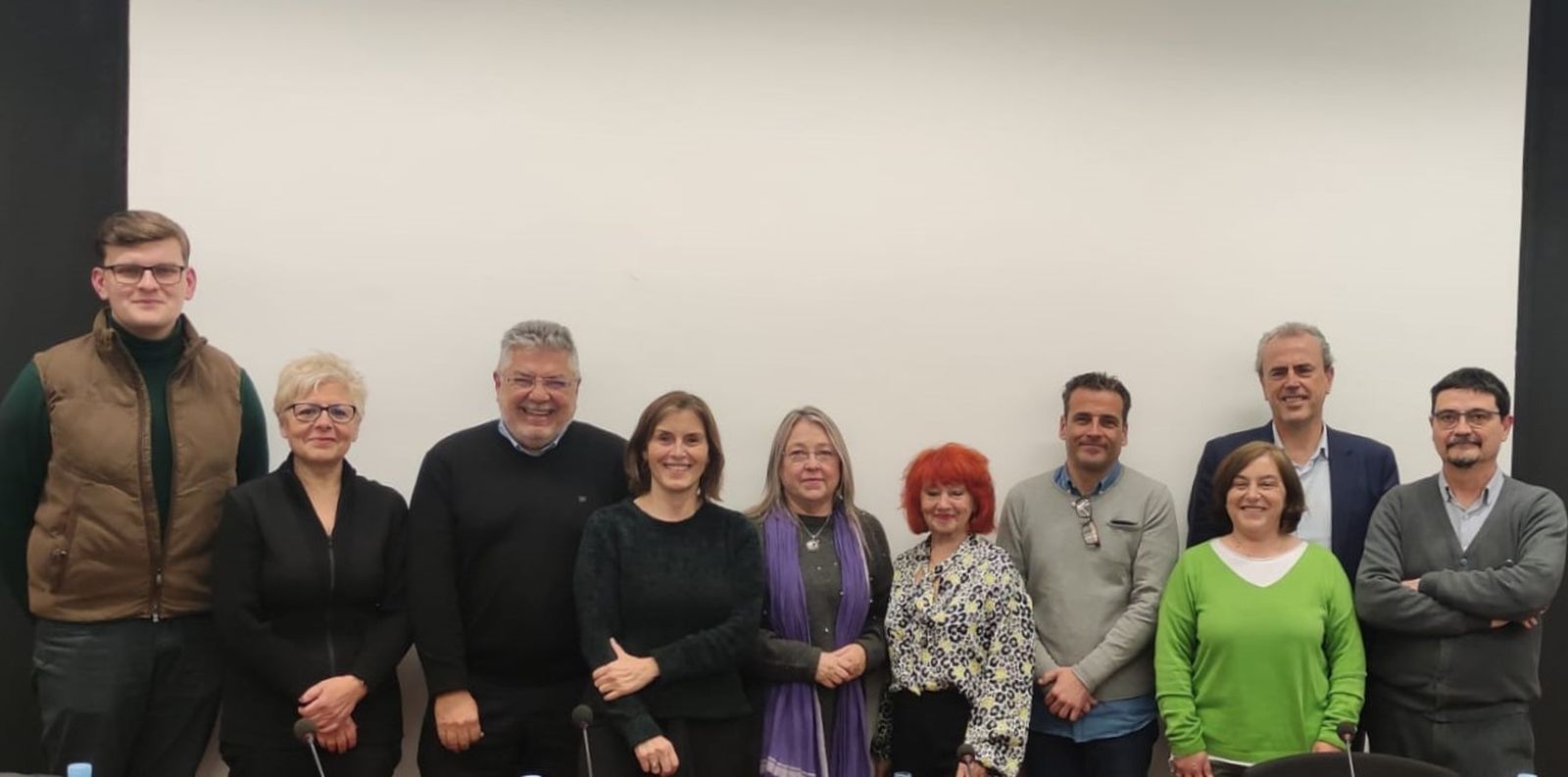 El Consell de la Ciutadania junt a Mar Iglesias i Alfred Costa