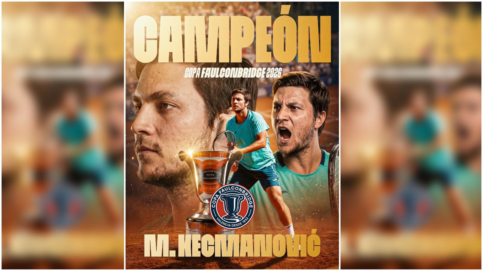 Kecmanovic, campió de la Faulconbridge