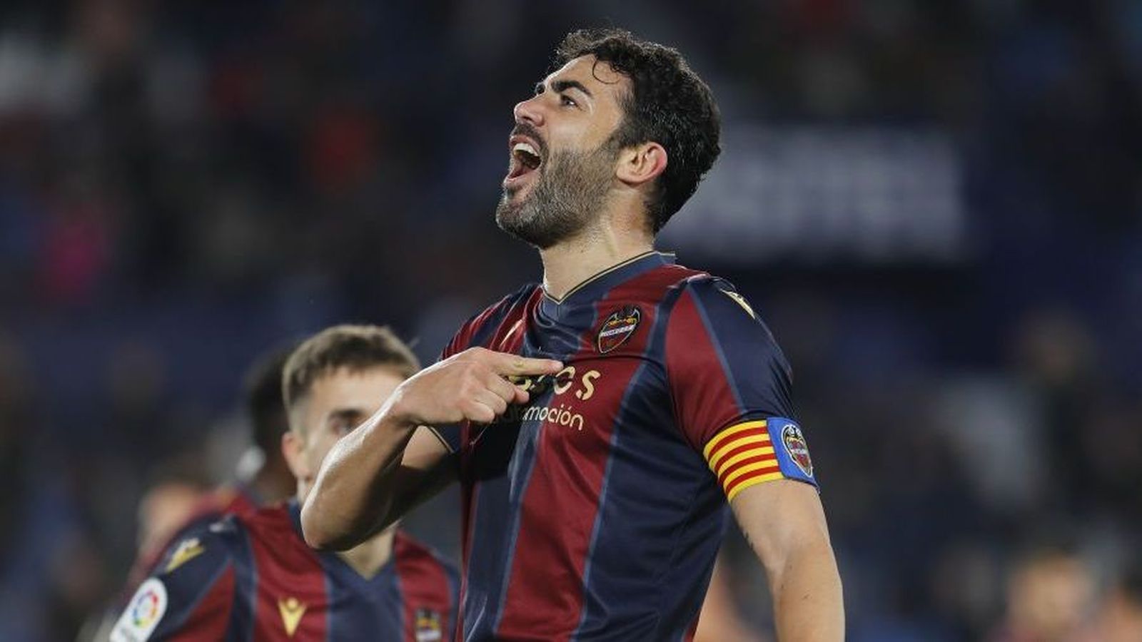 Iborra celebra el gol