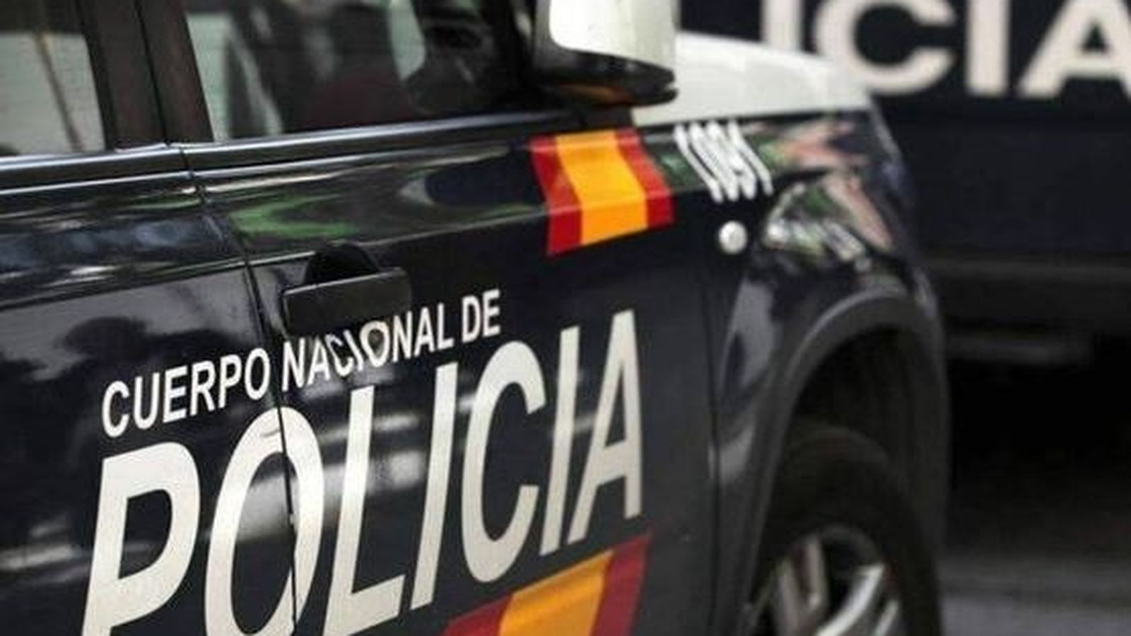Un vehicle de la Policia Nacional
