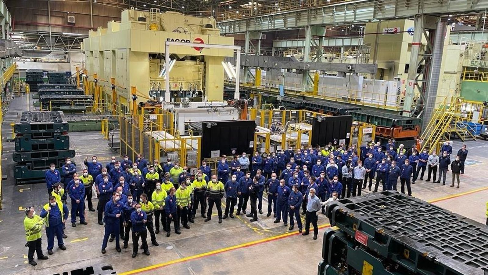 Els treballadors de Ford Almussafes protesten aquest dijous