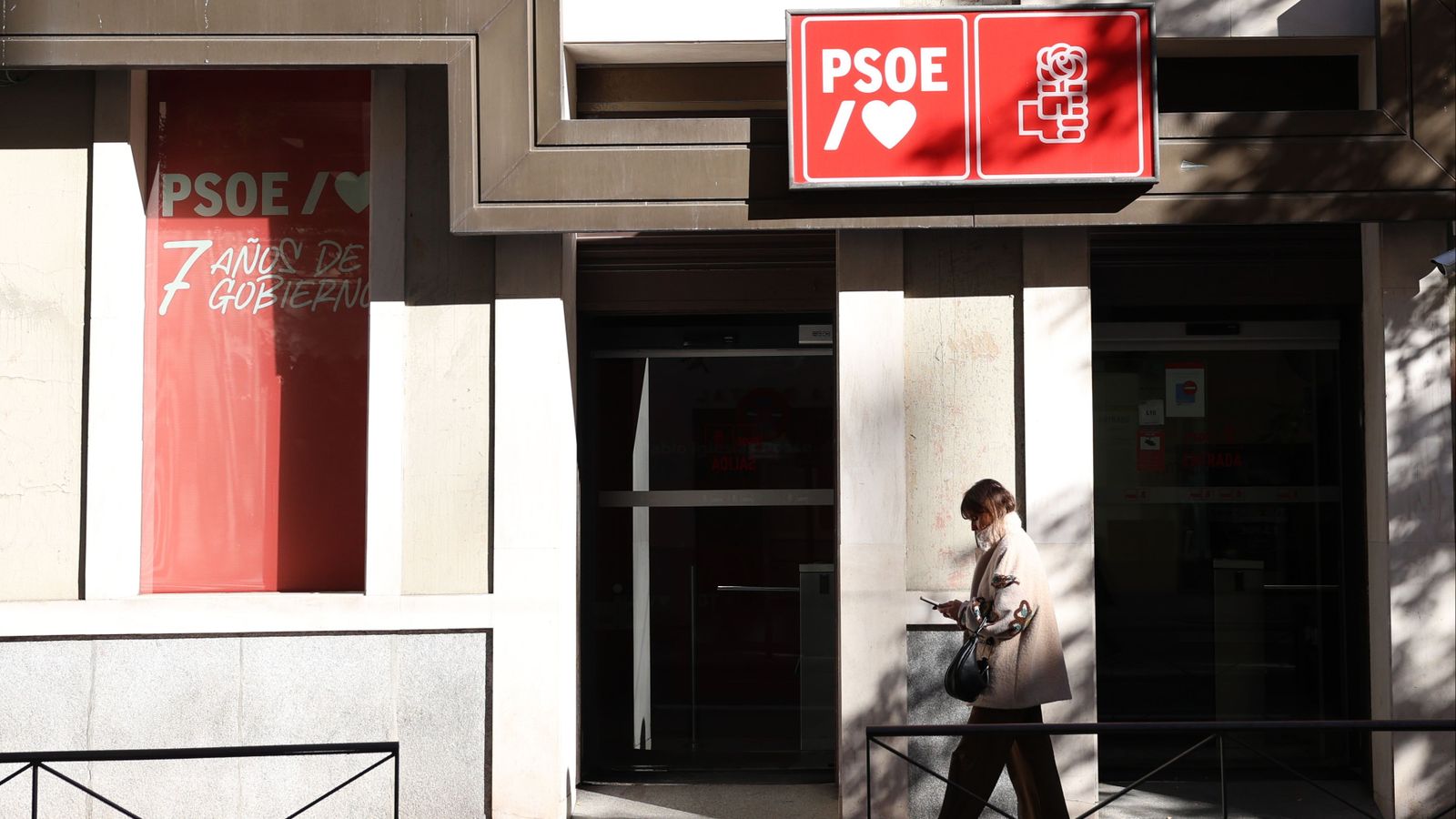 Seu del Psoe a Ferraz, en una imatge d'arxiu