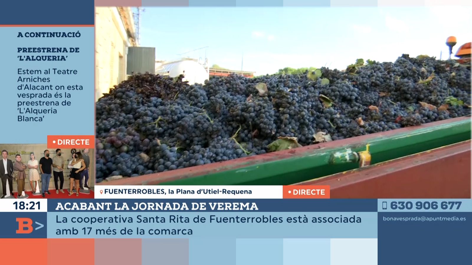 29.09.2021 | Una jornada de verema