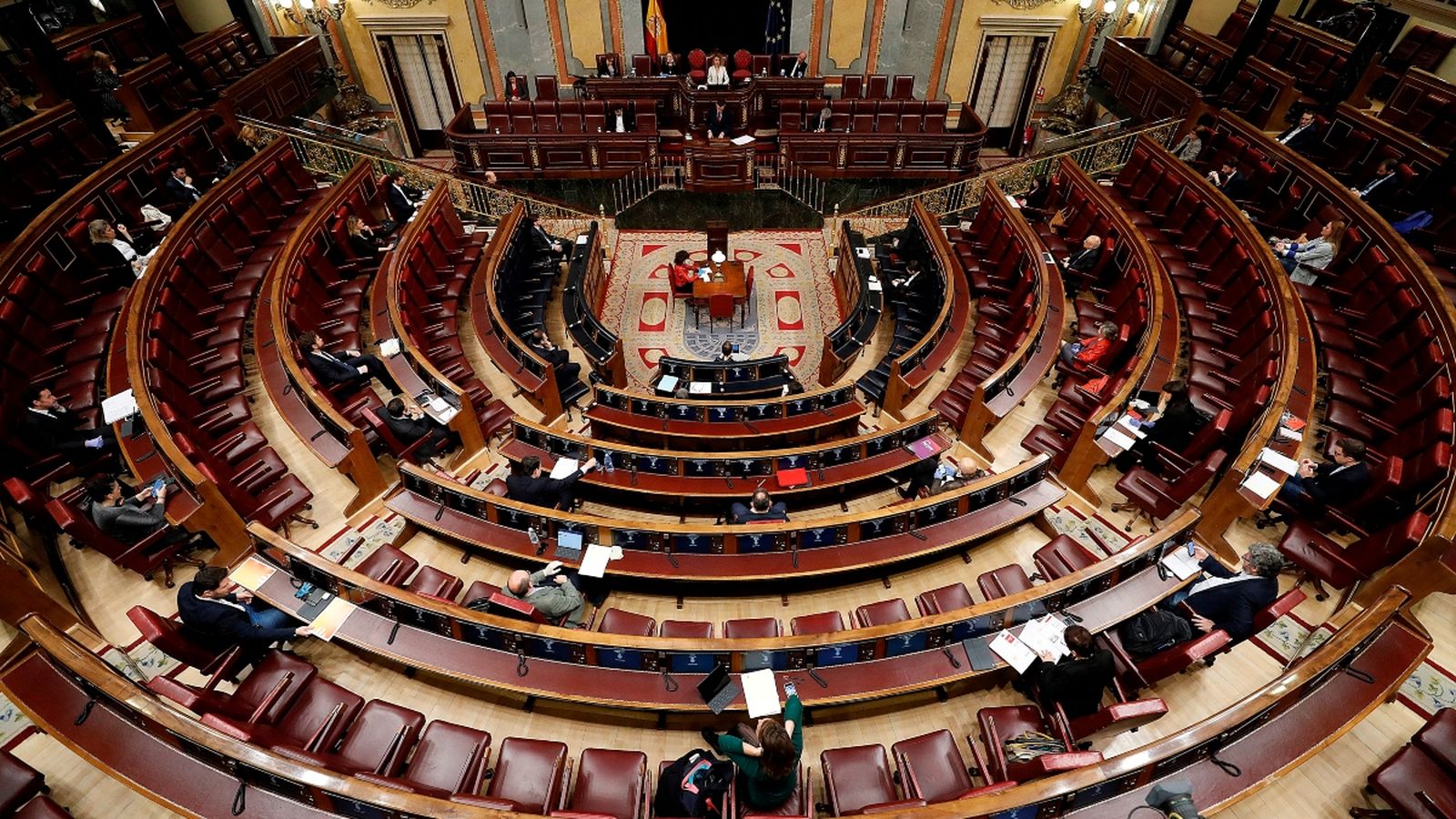 Imatge del ple del Congrés d'aquest dimecres