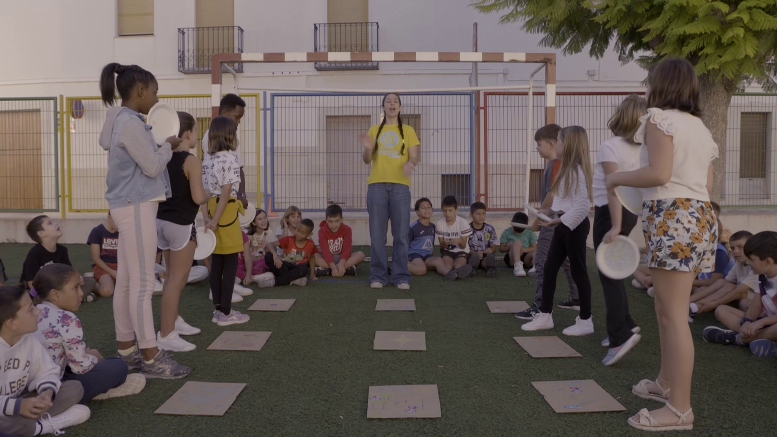 Reptes a l'escola - Tres en ratlla