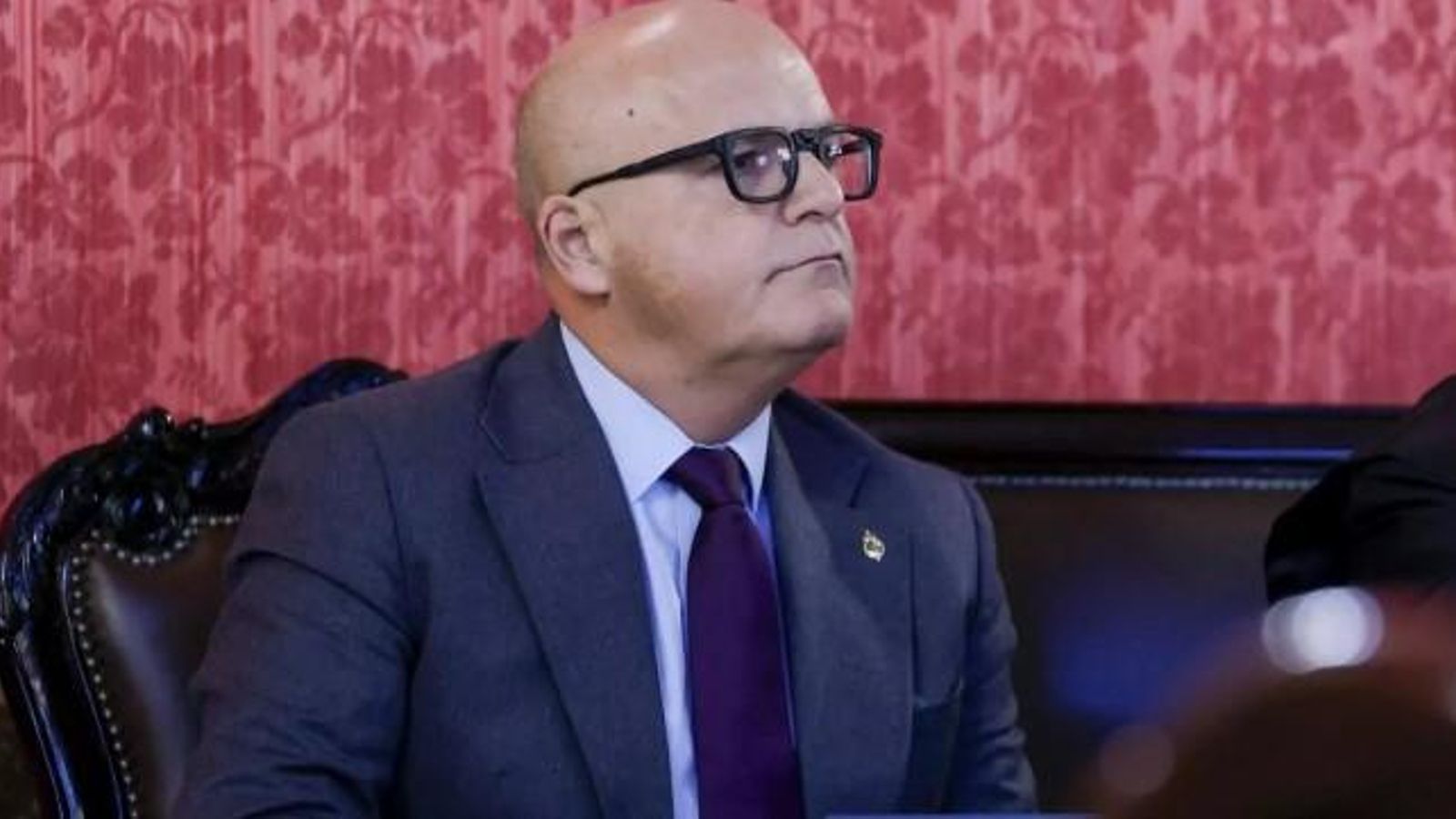 José Manuel Baltar durant el judic