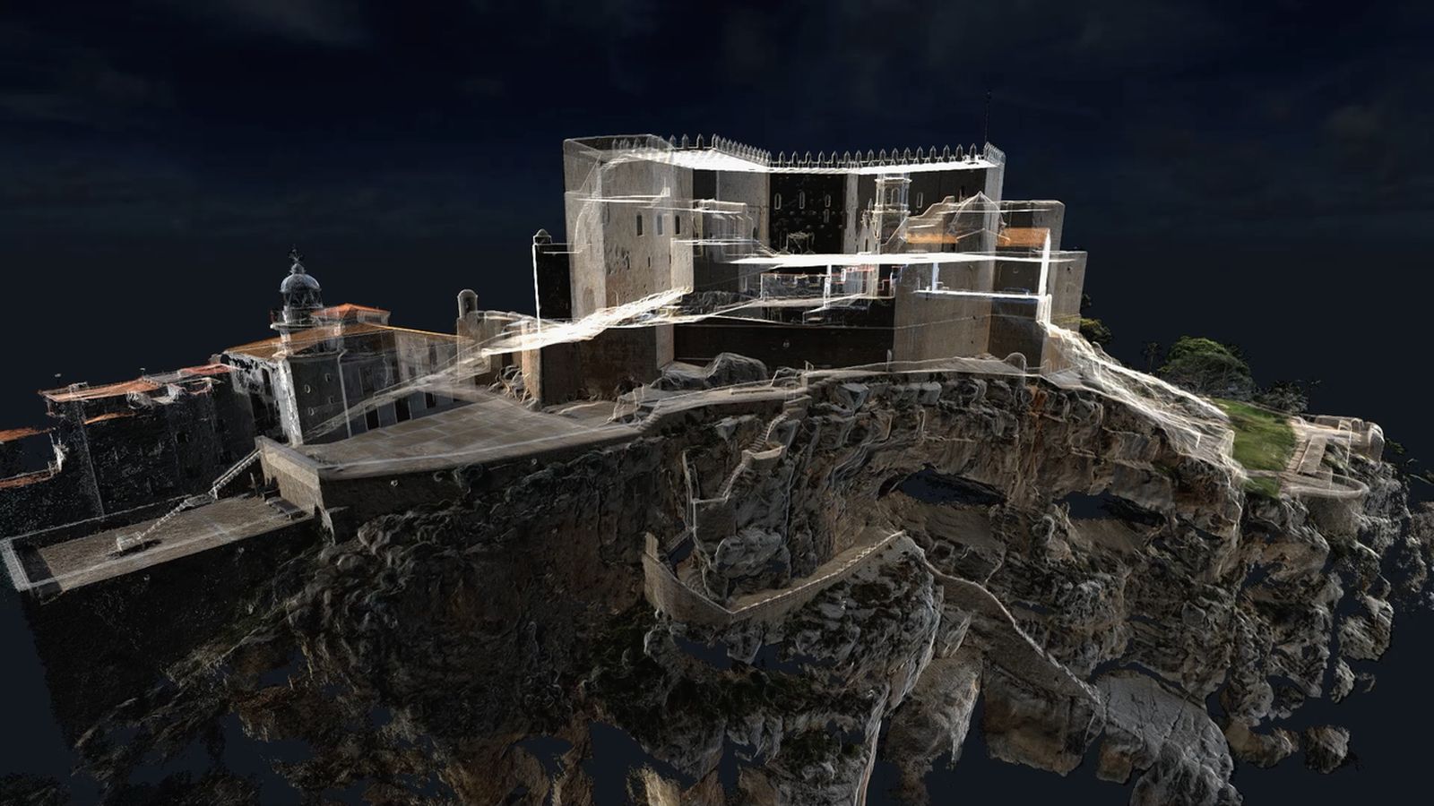 Gràcies a un scanner especial, 'L'herència invisible' mostrara l'interior del castell de Peníscola per a aprofundir en el passat templari i en el sistema defensiu de la fortalesa