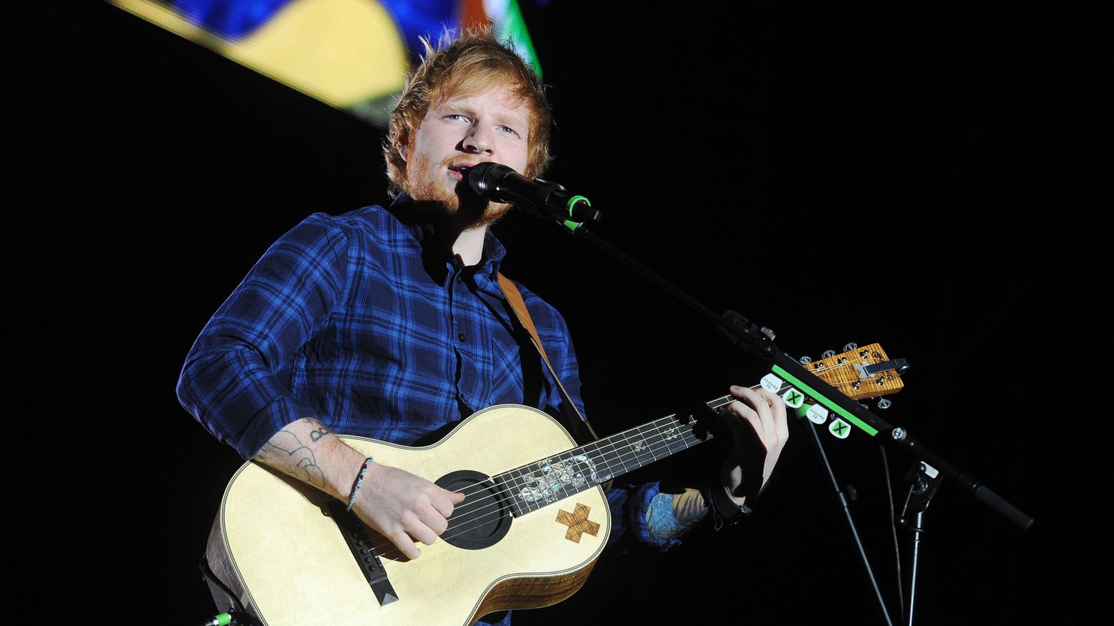 Imatge d'arxiu del cantant britànic Ed Sheeran