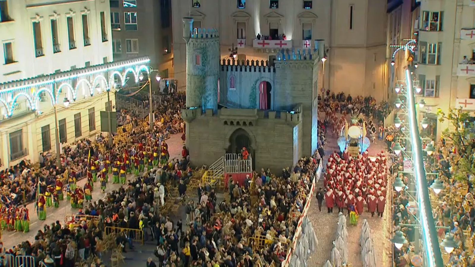 Festes de Moros i Cristians d'Alcoi, en una imatge d'arxiu