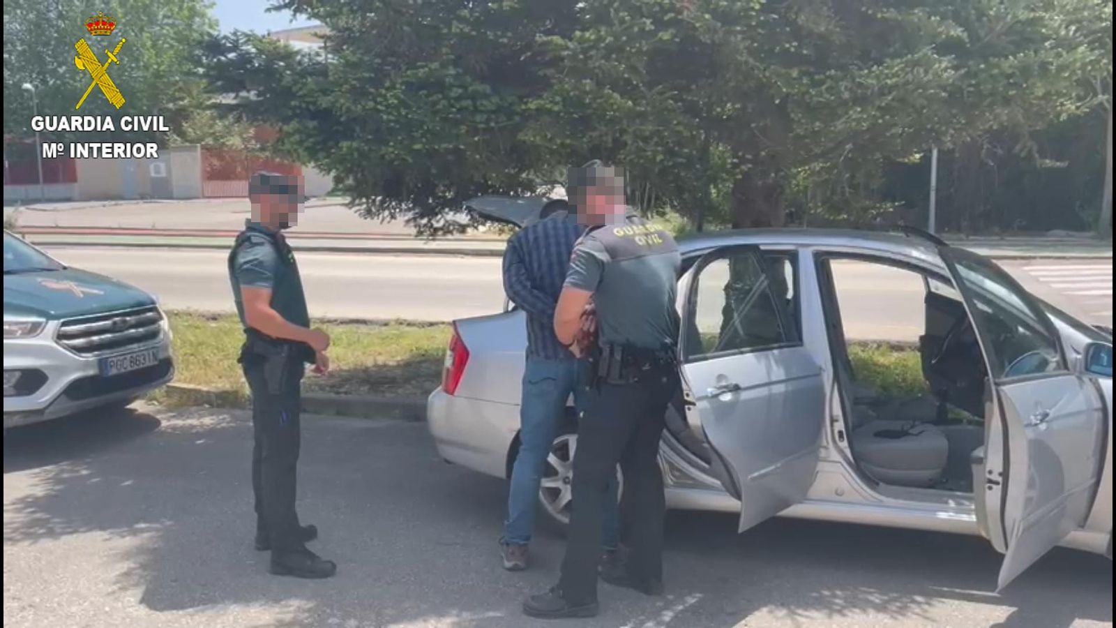 Moment de la deteció a Albaida