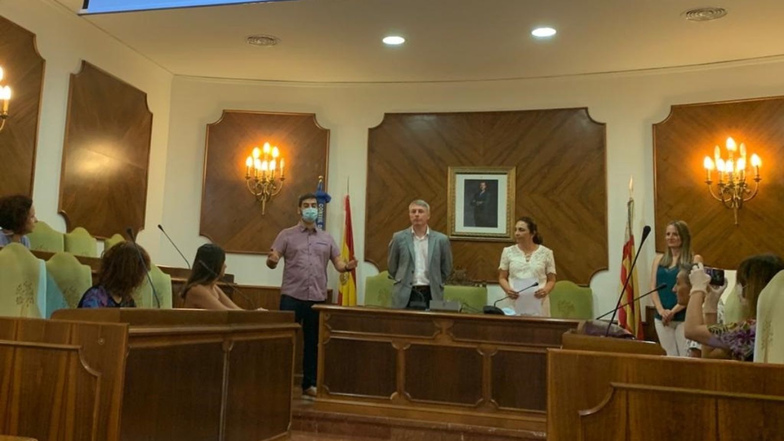 Presentació de l'Associació de Familiars de Represaliats i Represaliades pel Franquisme d'Oliva