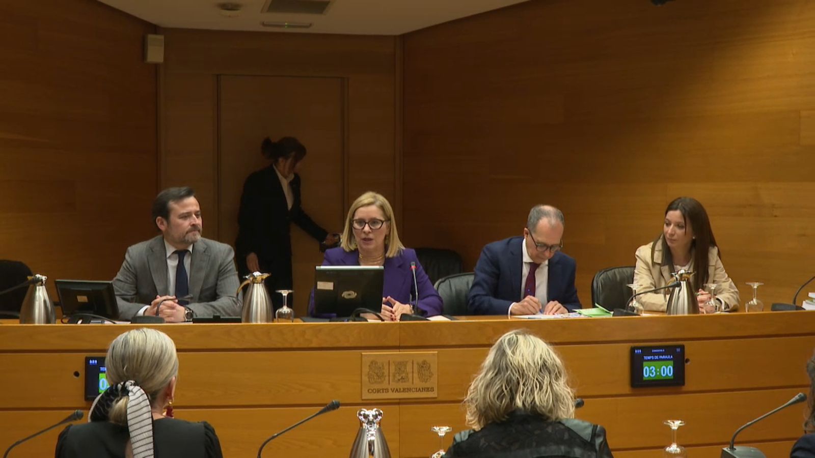 Constitució de la comissió d'investigació sobre el sector públic en les Corts, aquest dimecres