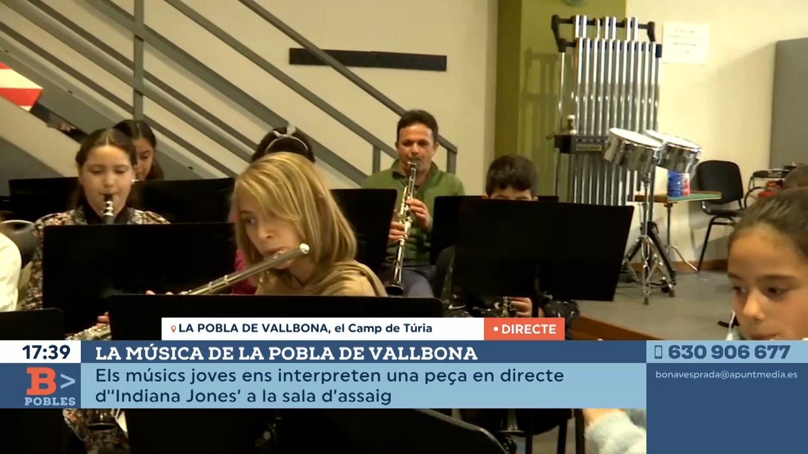 30.03.2022 | La música de la Pobla de Vallbona