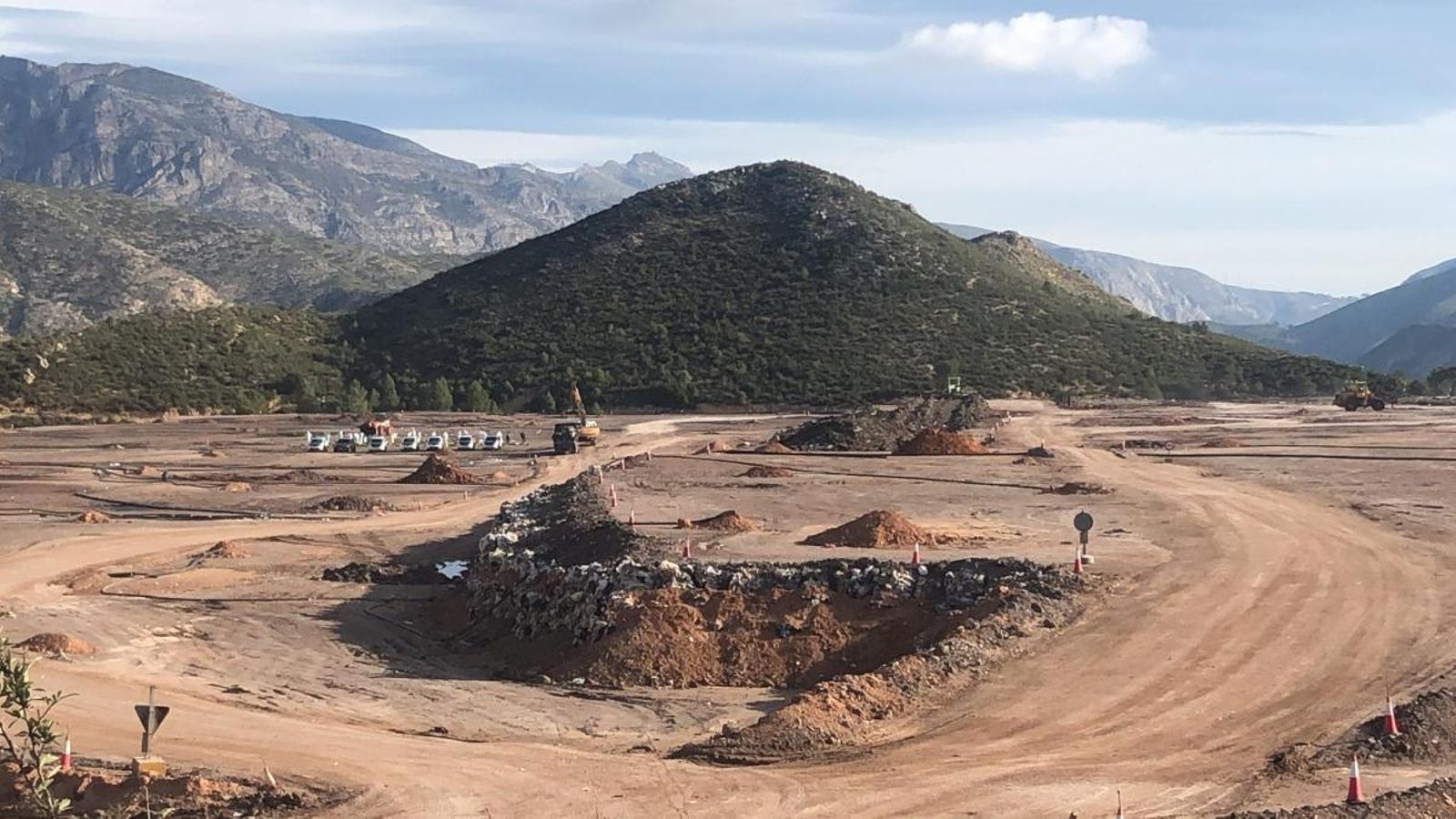 Imatge de la recerca a l'abocador de Dosaigües