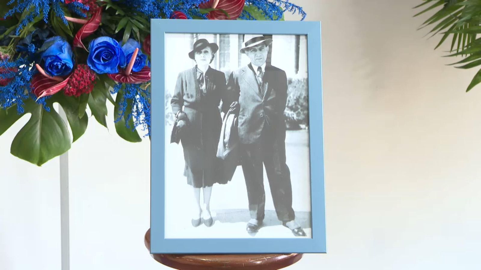 José Ballester, fundador del Llevant, i la seua dona, Teresa Molins