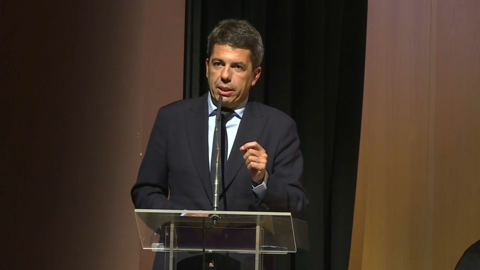 Mazón, este dimarts, a Oriola