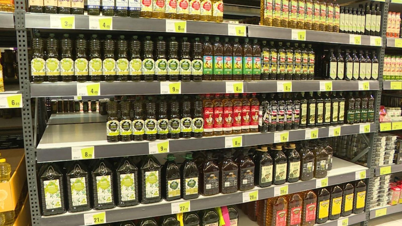 El preu final de l'oli d'oliva ha pujat, mentre que el cost en origen baixa