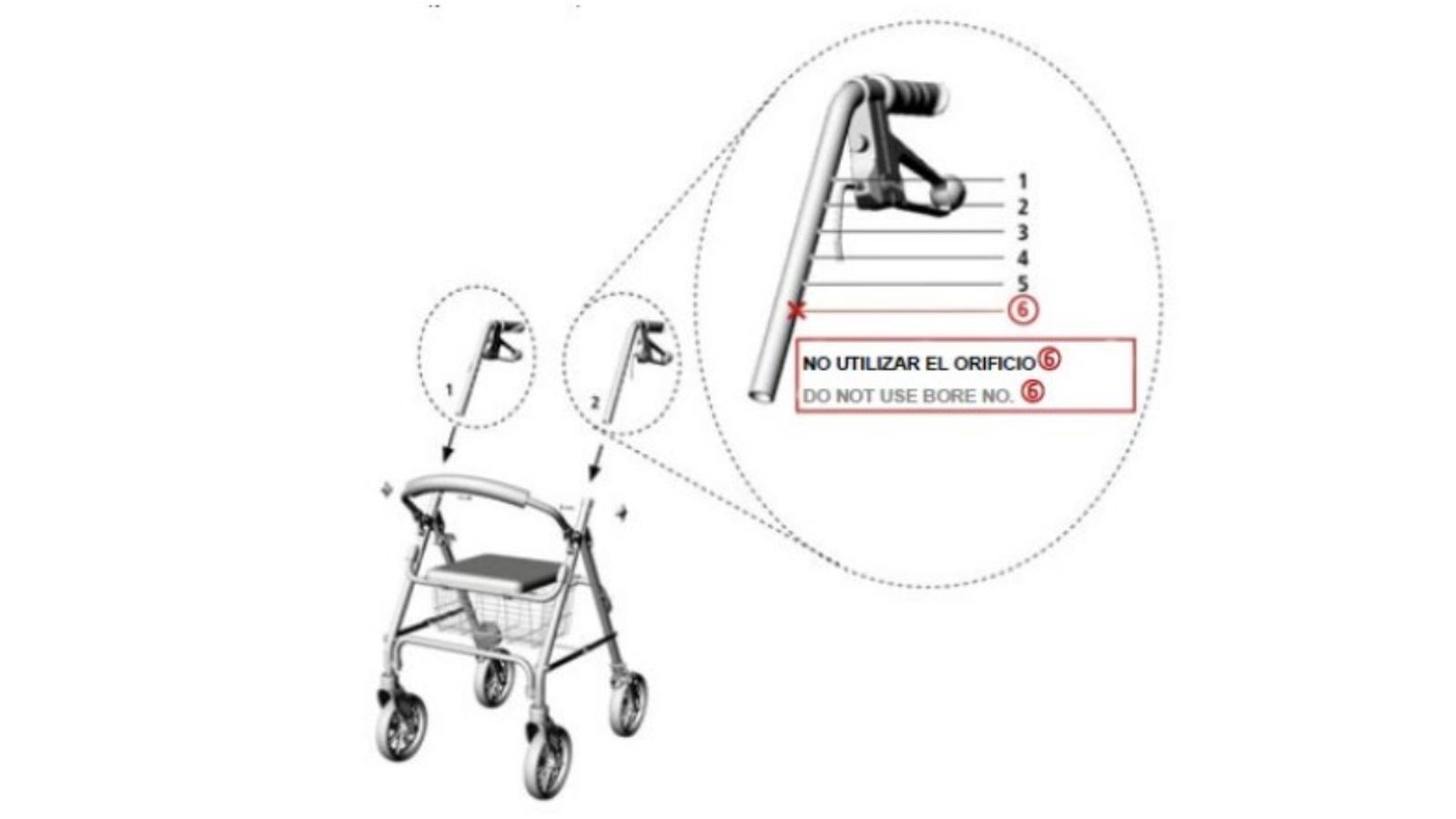 Sanitat alerta d\'alguns caminadors Rolator que es poden bolcar o trencar