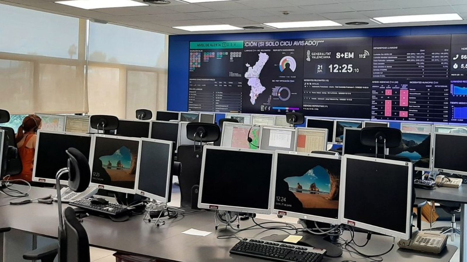 El Servei 112 de la Comunitat Valenciana