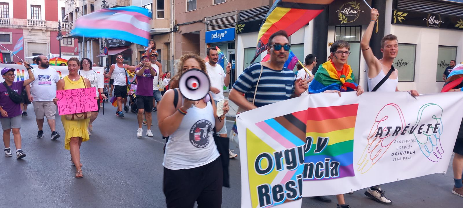 La manifestació enceta tot un programa d'actes per l'Orgull