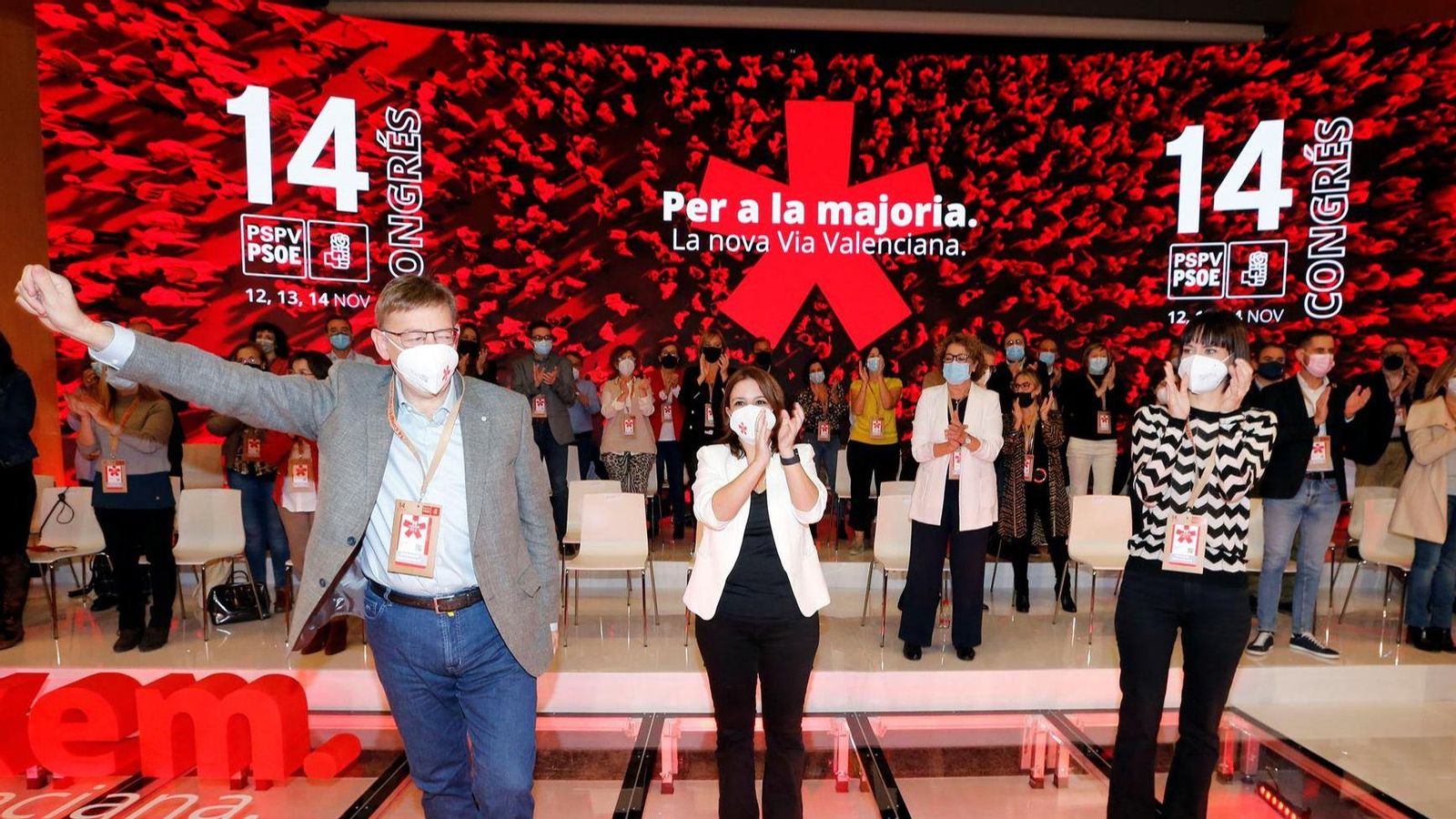 El XIV Congrés del PSPV se celebra a Benidorm aquest cap de setmana