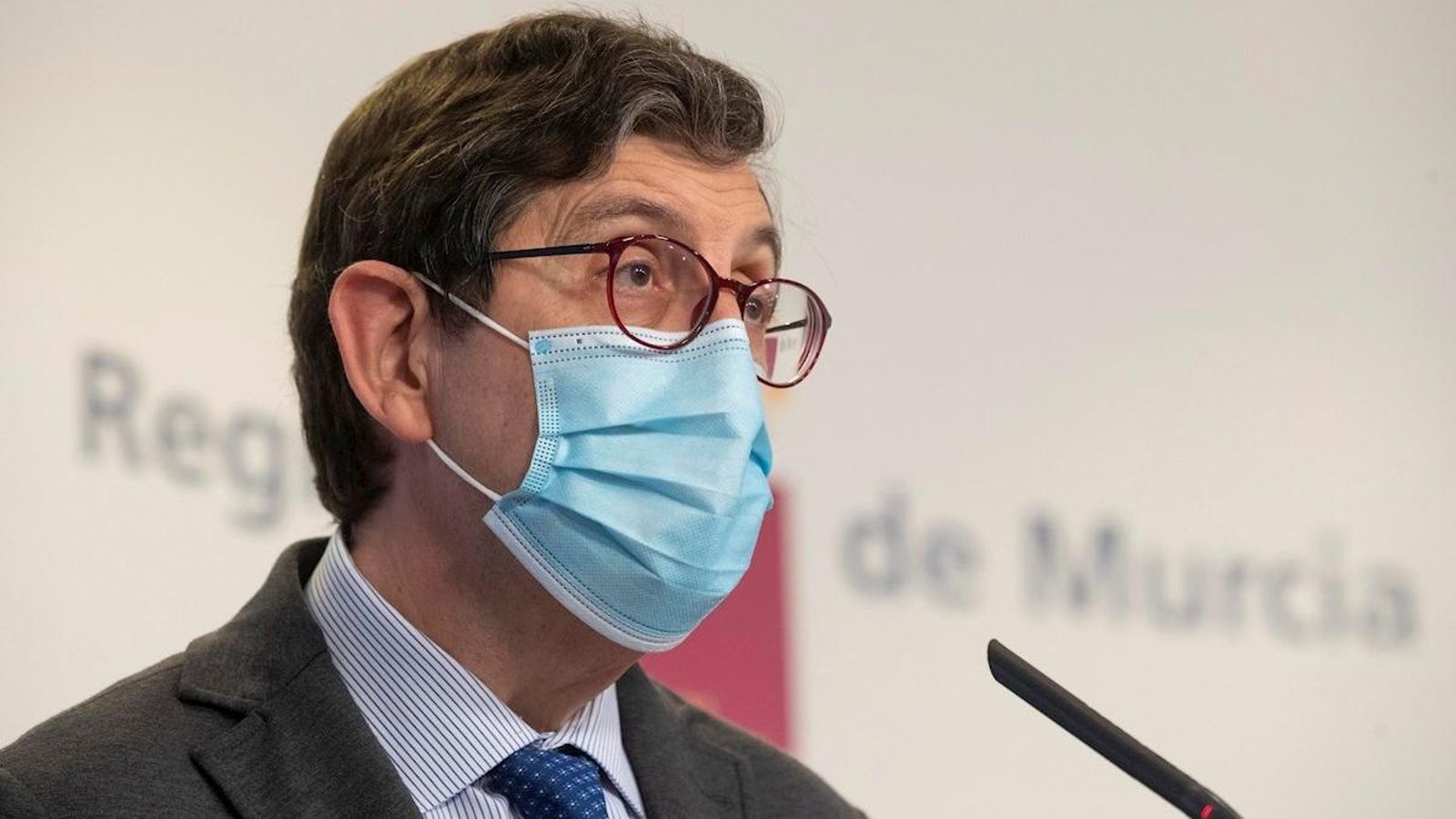 El conseller de Salut de Múrcia, Manuel Villegas, en una imatge d'arxiu