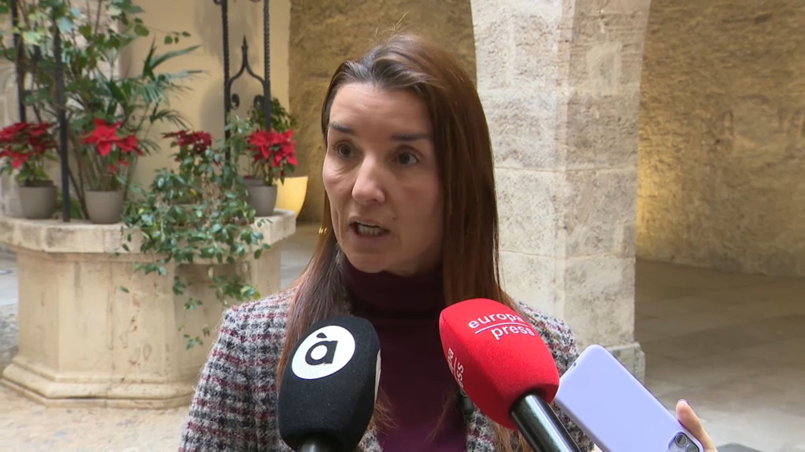 Ruth Merino, portaveu del Consell i consellera d'Hisenda