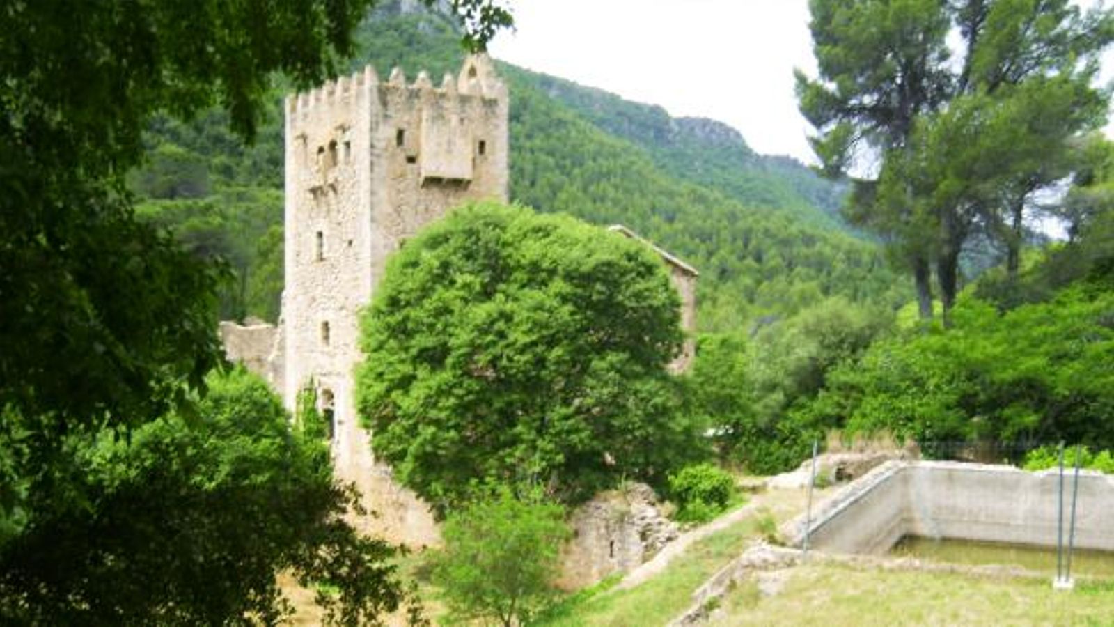 El paratge de La Murta d'Alzira en una imatge d'arxiu