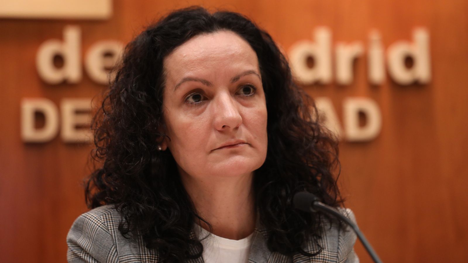 Imatge d’arxiu de la fins ara directora de Salut Pública de Madrid, Yolanda Fuentes