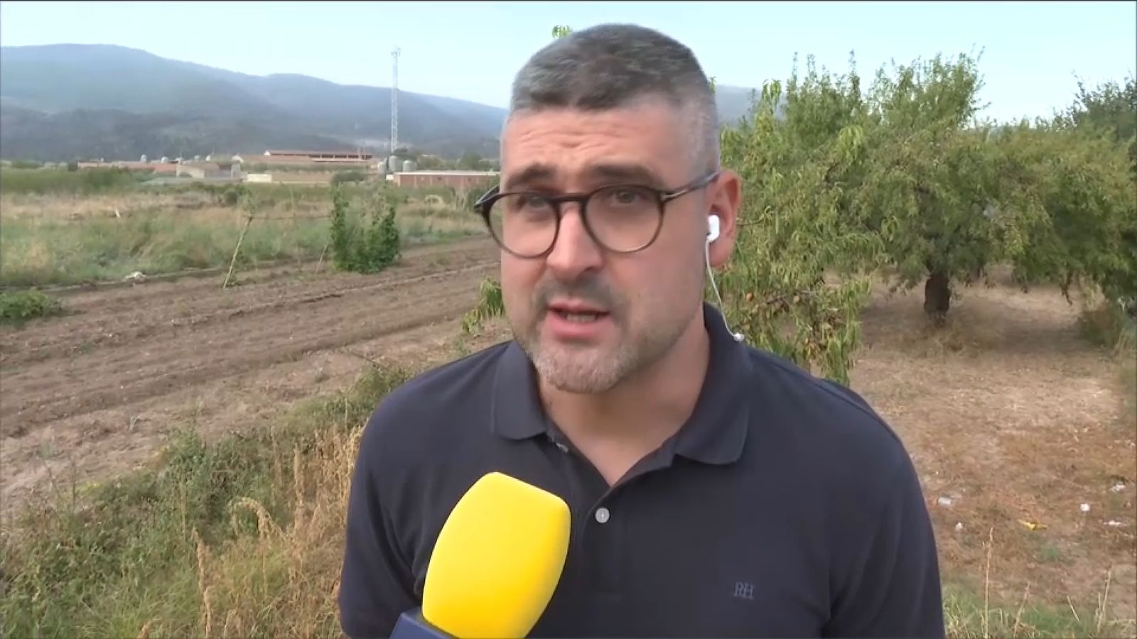 L'alcalde de Tuéjar, en la intervenció al magazín Obert pel Matí
