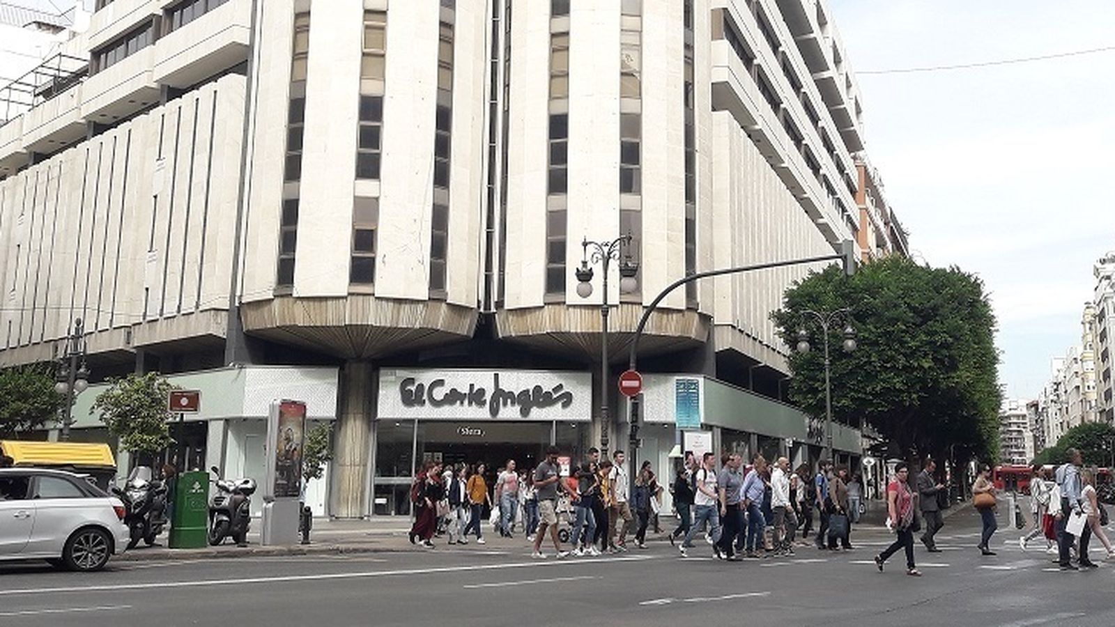 El Corte Inglés de carrer Colón de València