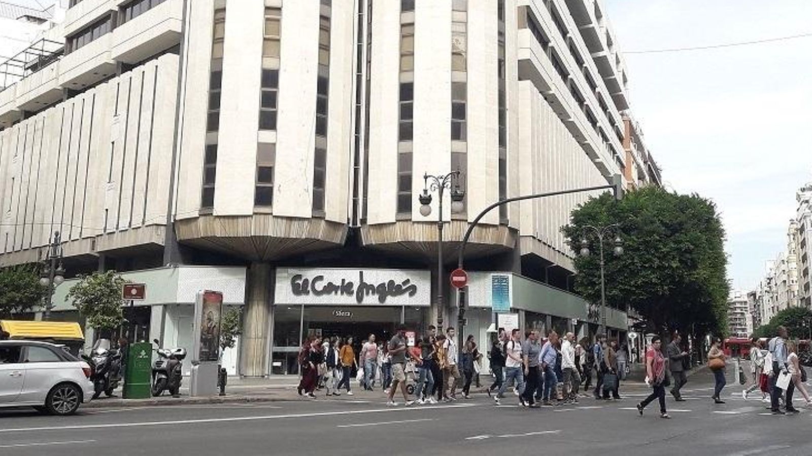 El Corte Inglés de carrer de Colón de València El Corte Inglés de carrer Colón de València