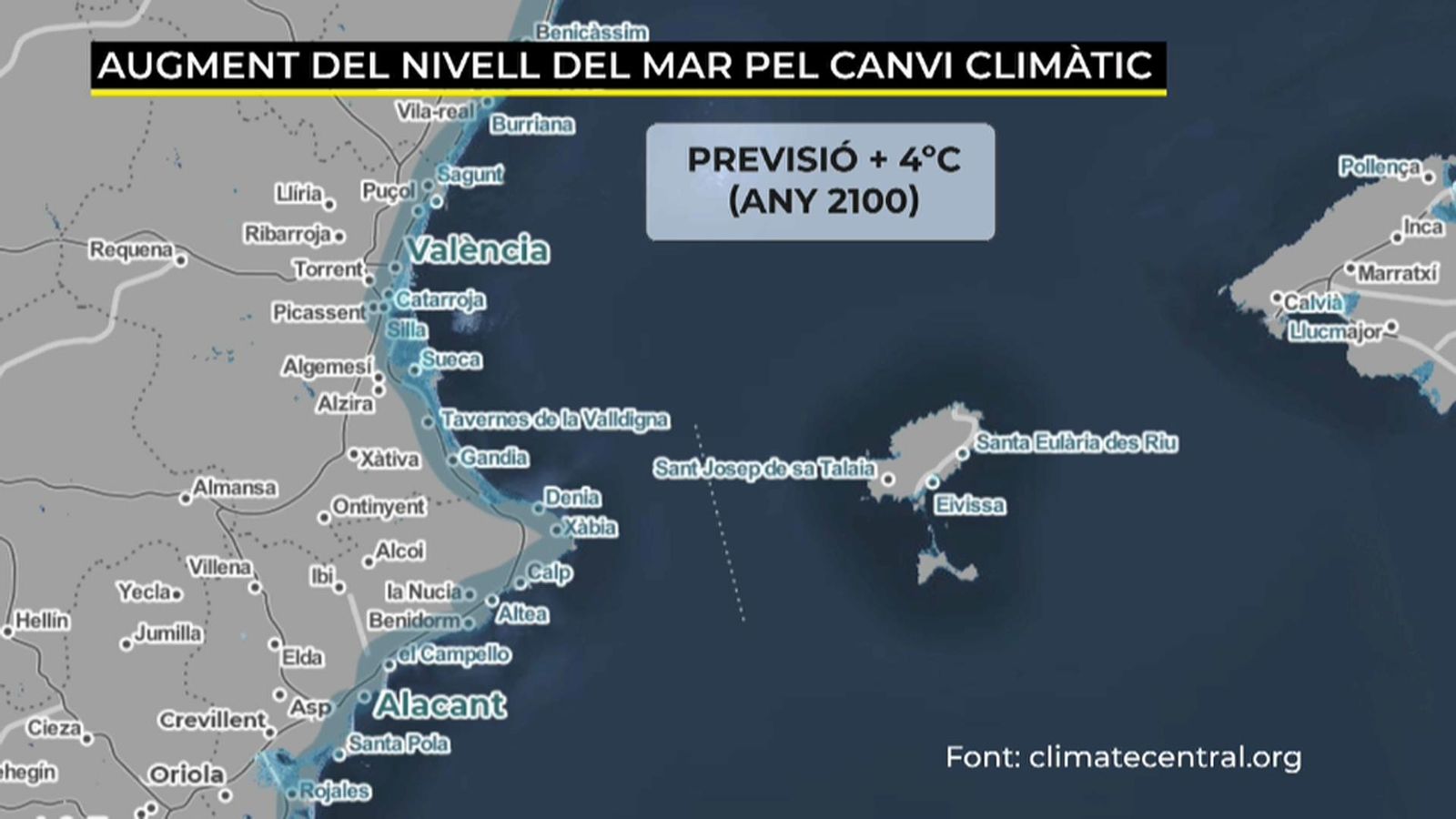 VÍDEO | L\'emergència climàtica amenaça especialment el territori valencià