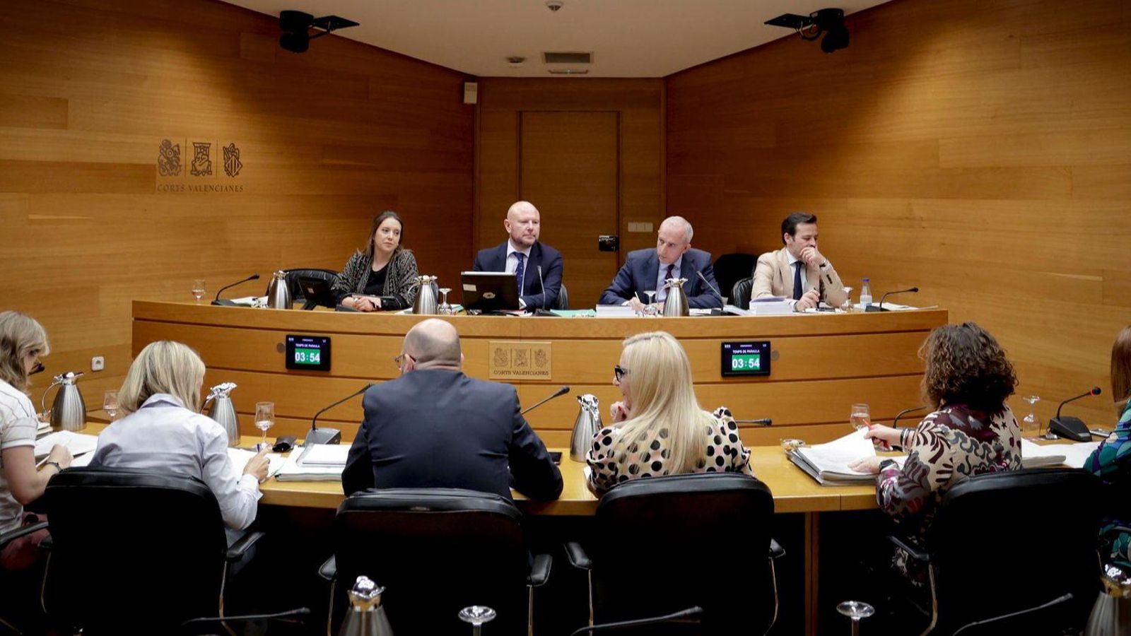 Comissió d'Hisenda a les Corts, el passat 21 de maig