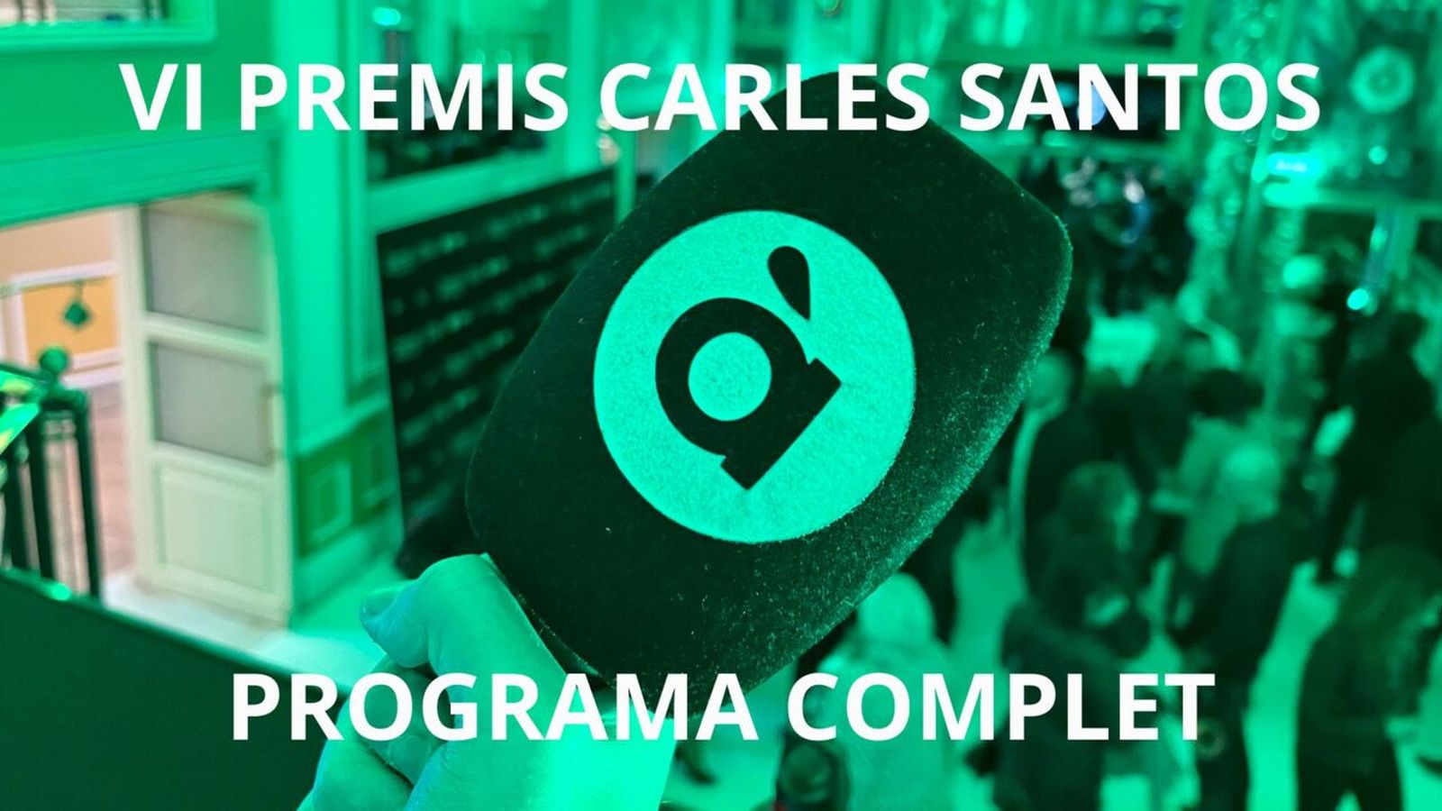24.11.2023 | Especial VI Premis Carles Santos