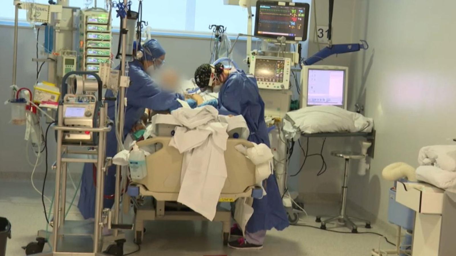 Intervenció a un pacient en un hospital de la Comunitat Valenciana