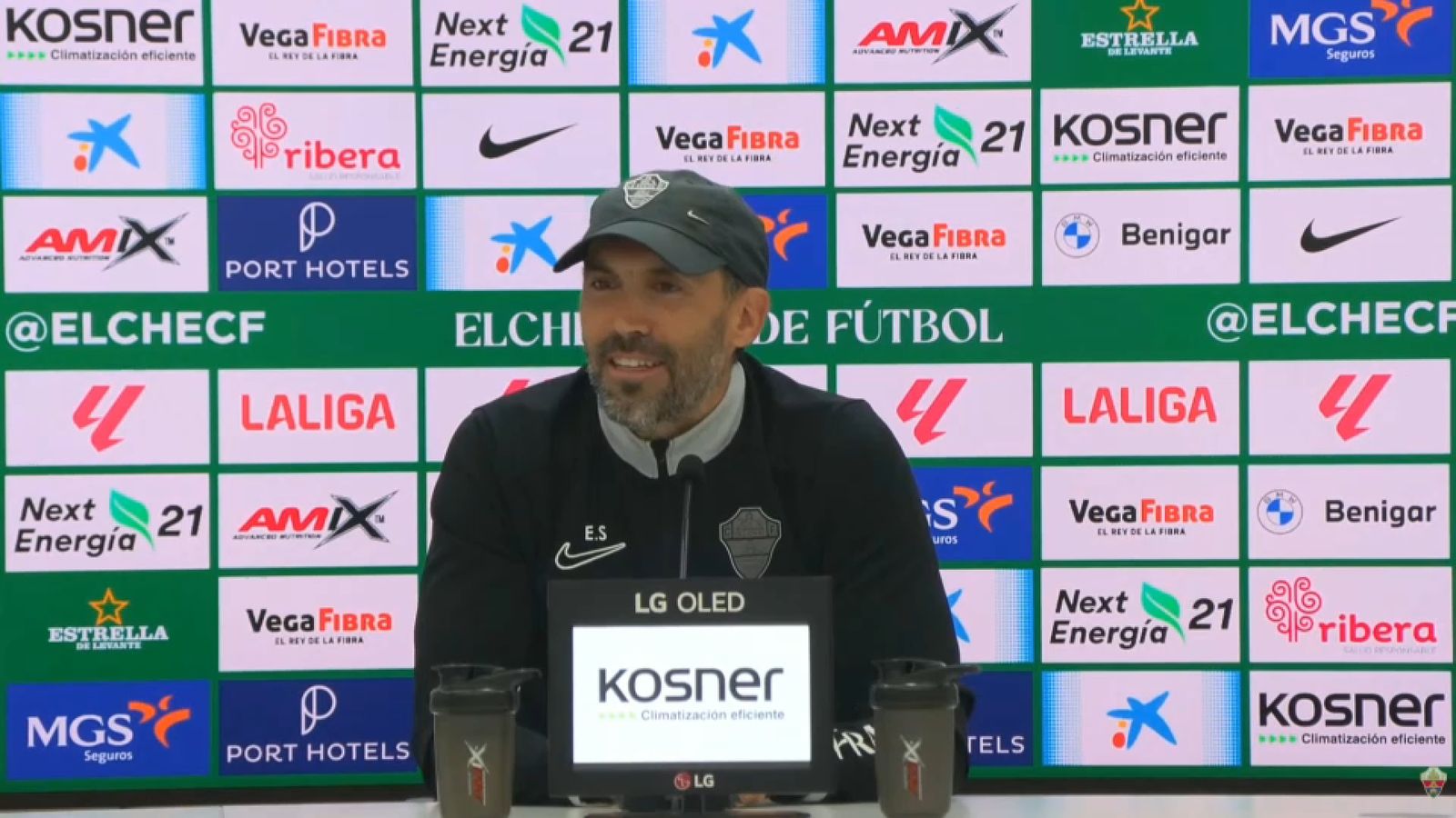 El tècnic de l'Elx, Eder Sarabia