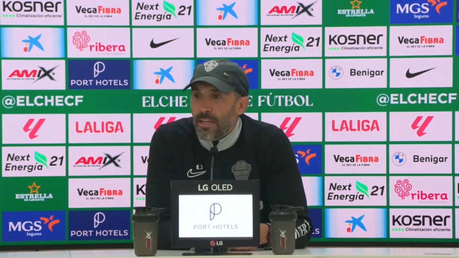 El tècnic de l'Elx, Eder Sarabia