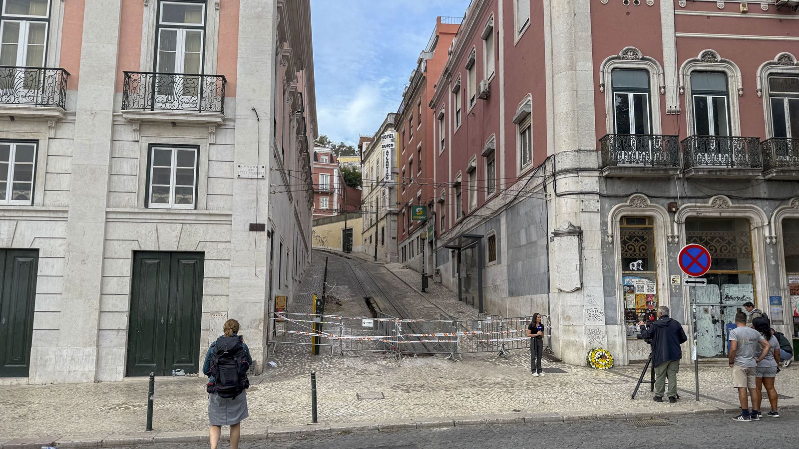 Funicular de Gloria on va tindre lloc l'accident