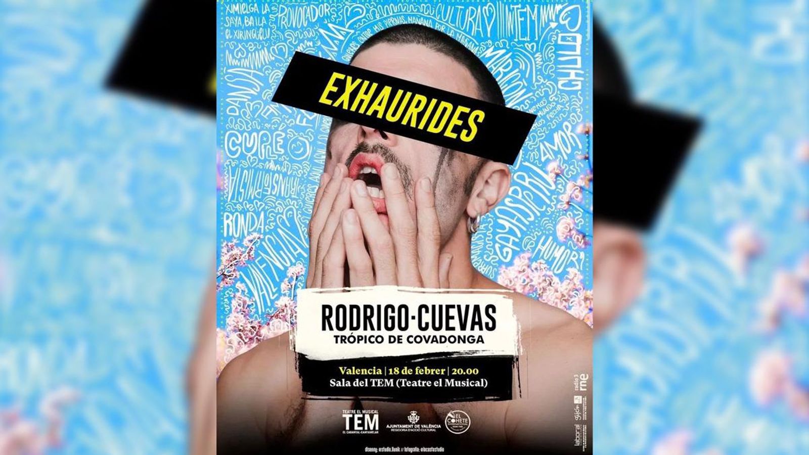 Cartell de l'espectacle esgotat a València