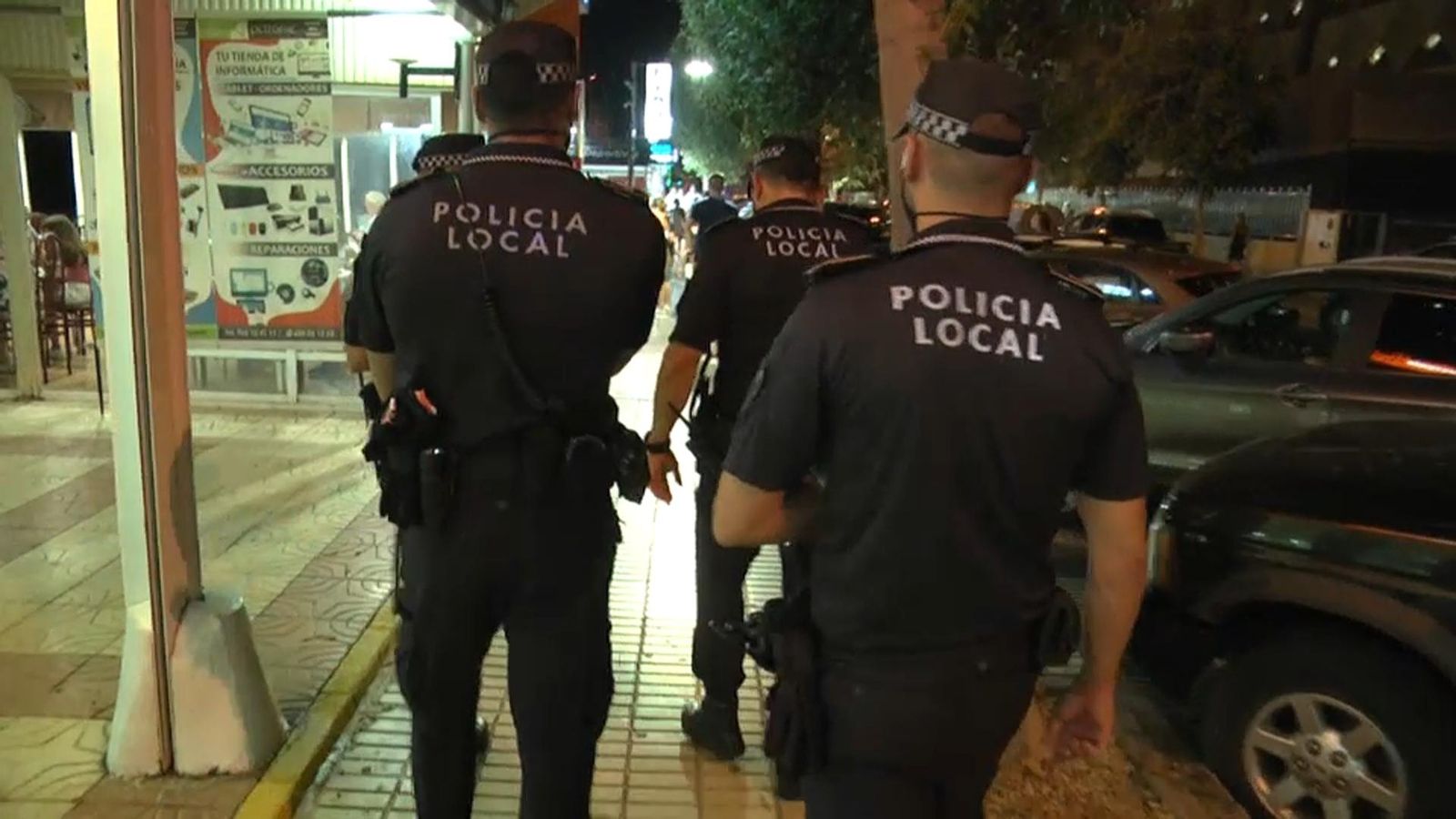 Controls policials per la nit