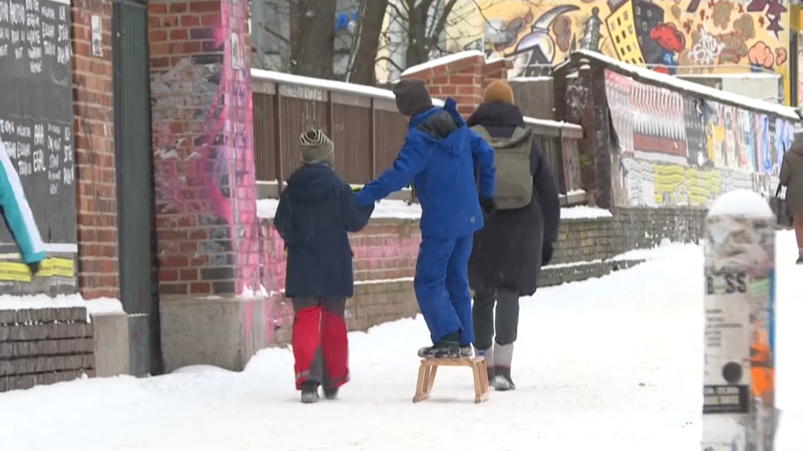 Xiquets a un carrer d'Alemanya