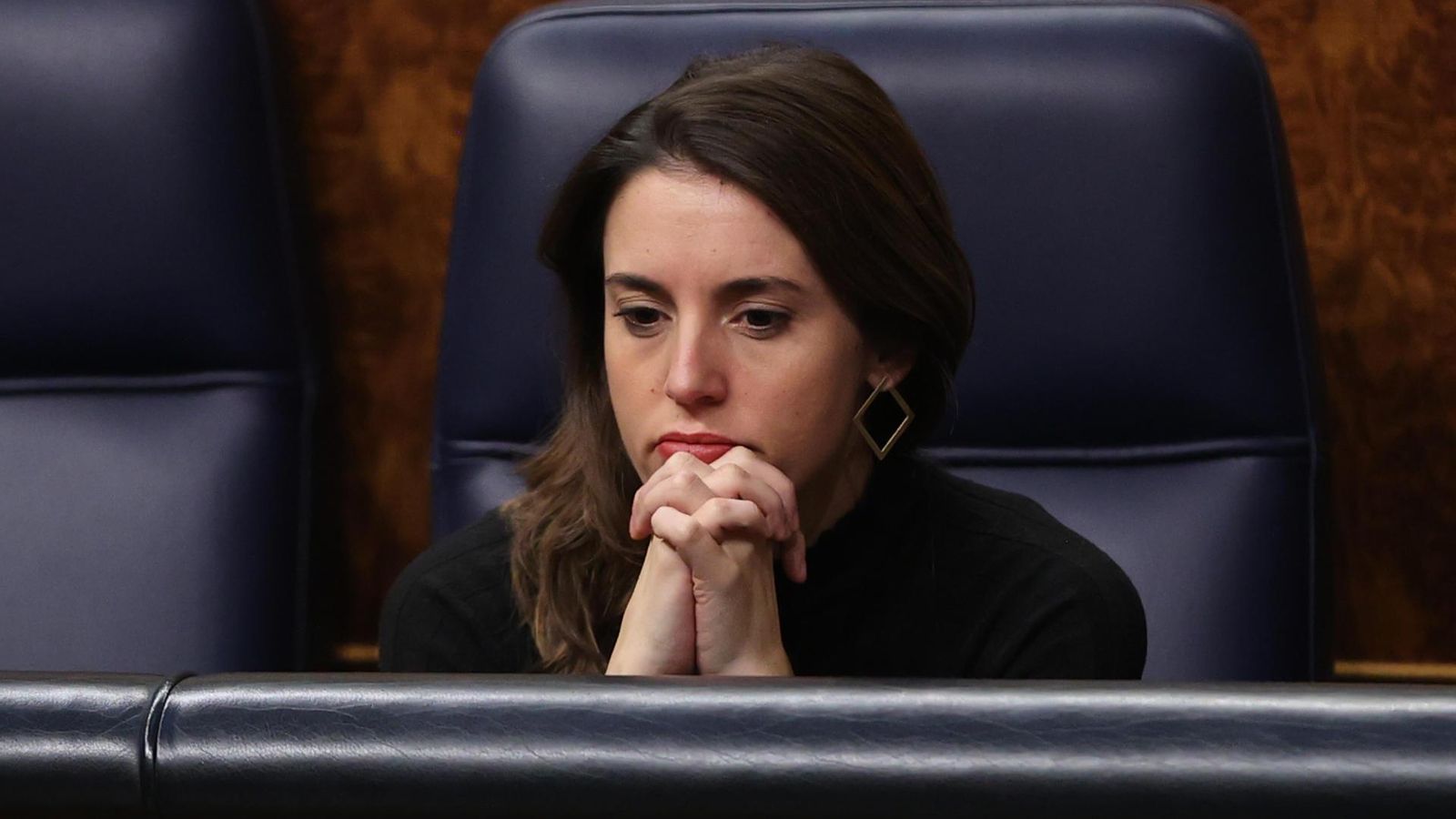 La ministra d'Igualtat Irene Montero en una sessió recent al Congrés