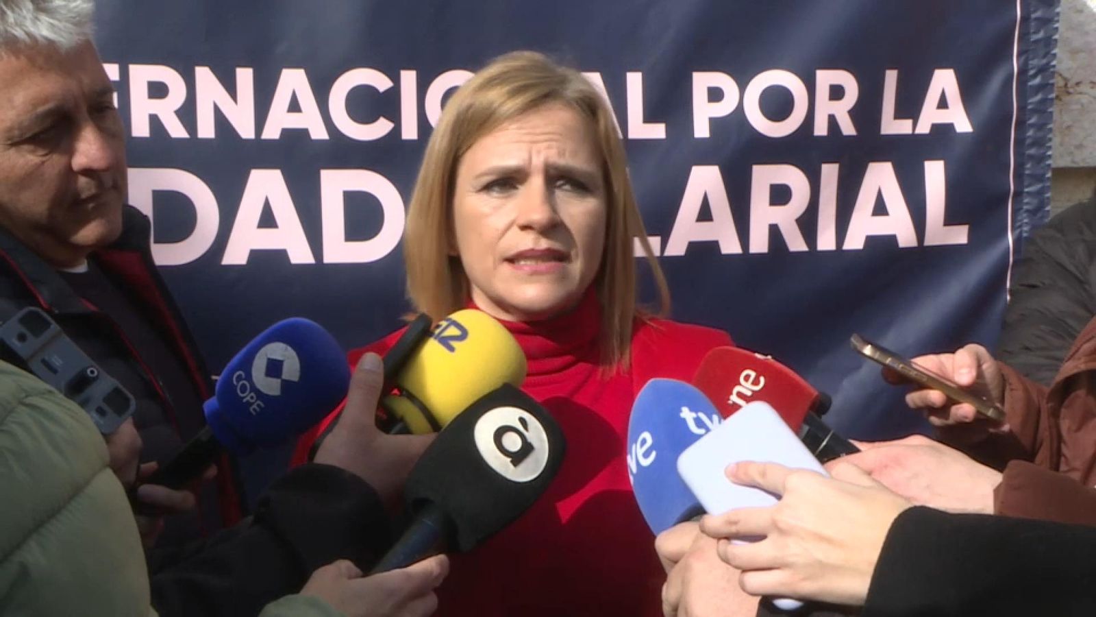 La delegada del govern espanyol, Pilar Bernabé La delegada del govern espanyol, Pilar Bernabé
